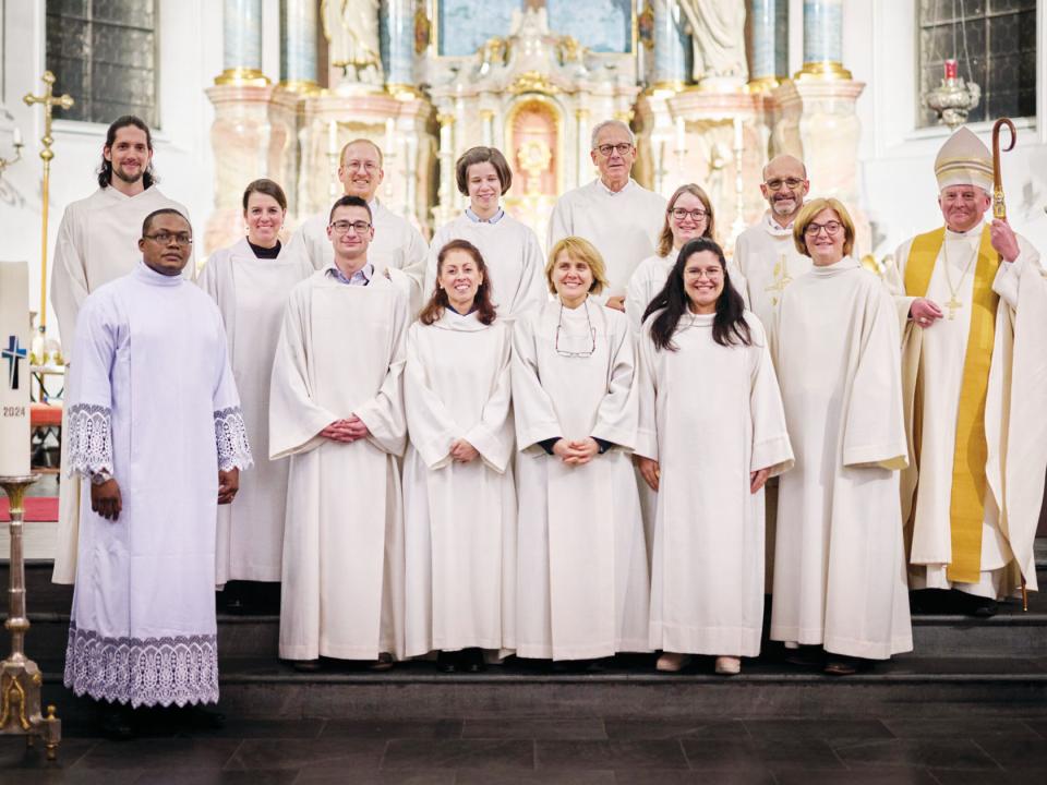 Studierenden des Bischöflichen Studienprogramms 