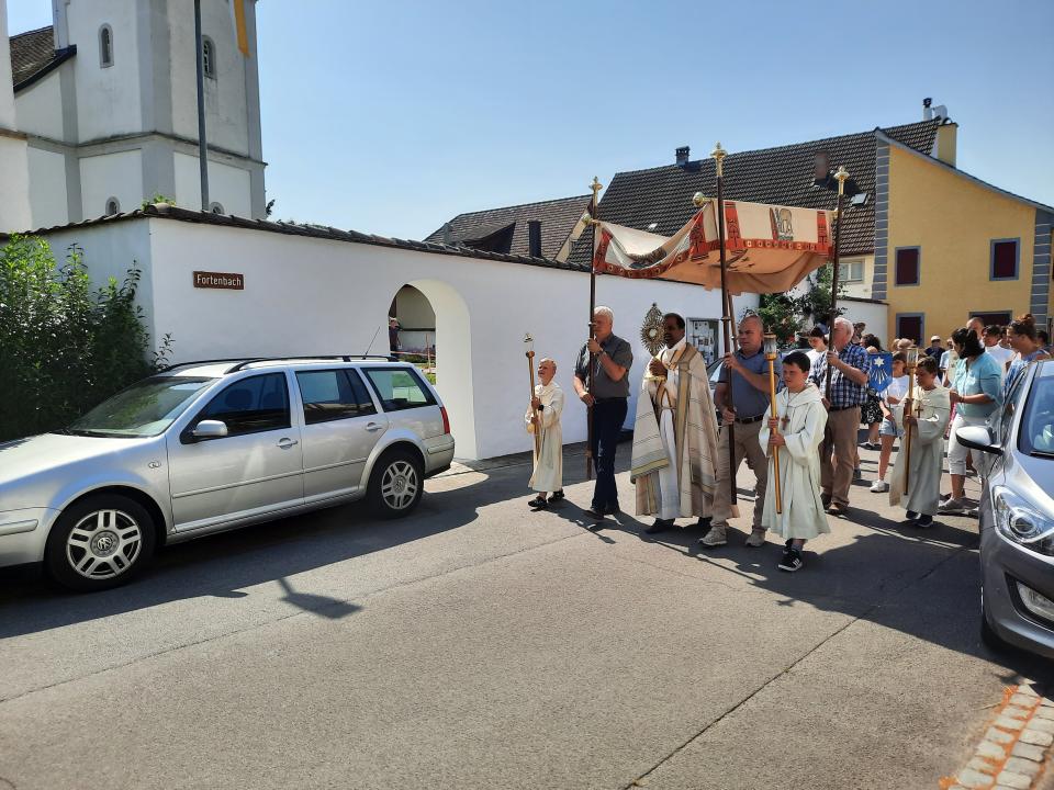 Fronleichnam Prozession