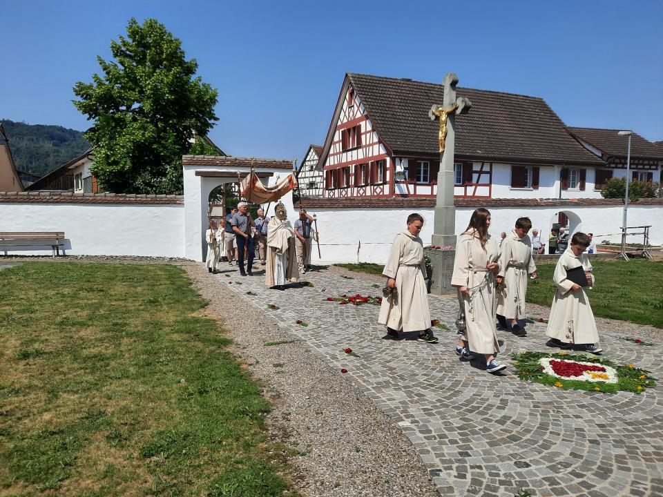 Fronleichnam Prozession