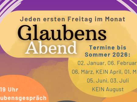 Glaubens Abend und Kinderabend