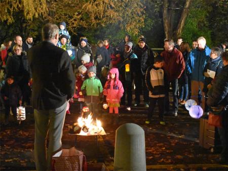 St. Martinsumzug in St. Peter