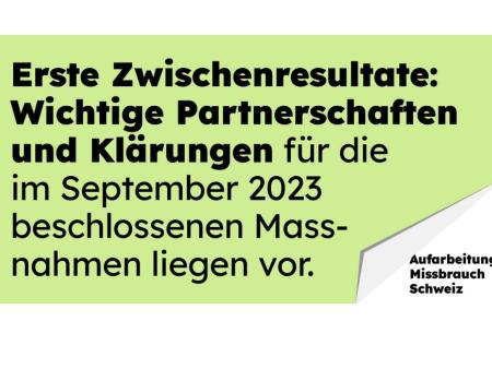 Erste Zwischenresultate