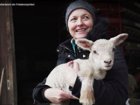 Das Osterlamm als Friedenssymbol
