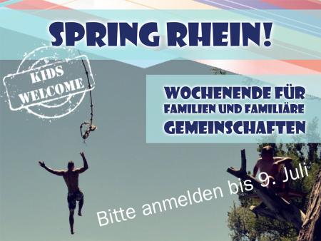 Spring Rhein! - Familienwochenende