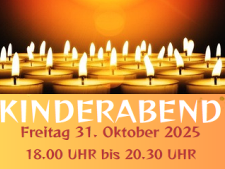 Kinderabend statt Halloween