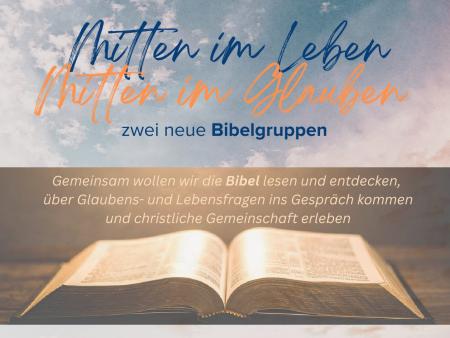 offene Bibelgruppe - jeden zweiten Sonntag
