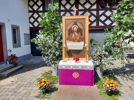 Fronleichnam Feldaltar