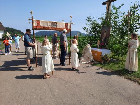 Fronleichnam Feldaltar