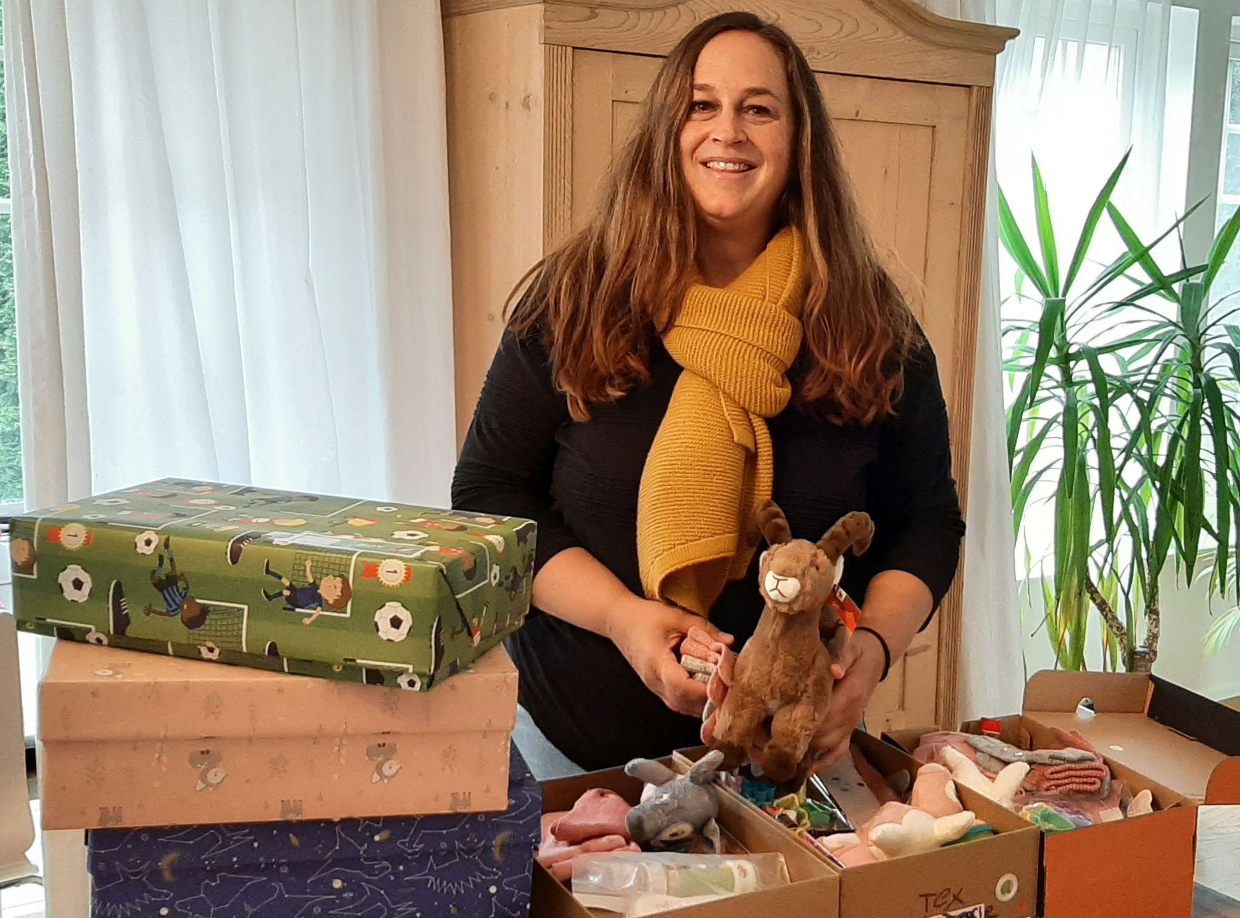 Tanja Bührer (44): «Diese Päckchen haben einen unvorstellbaren Wert für jene, die sie erhalten.»