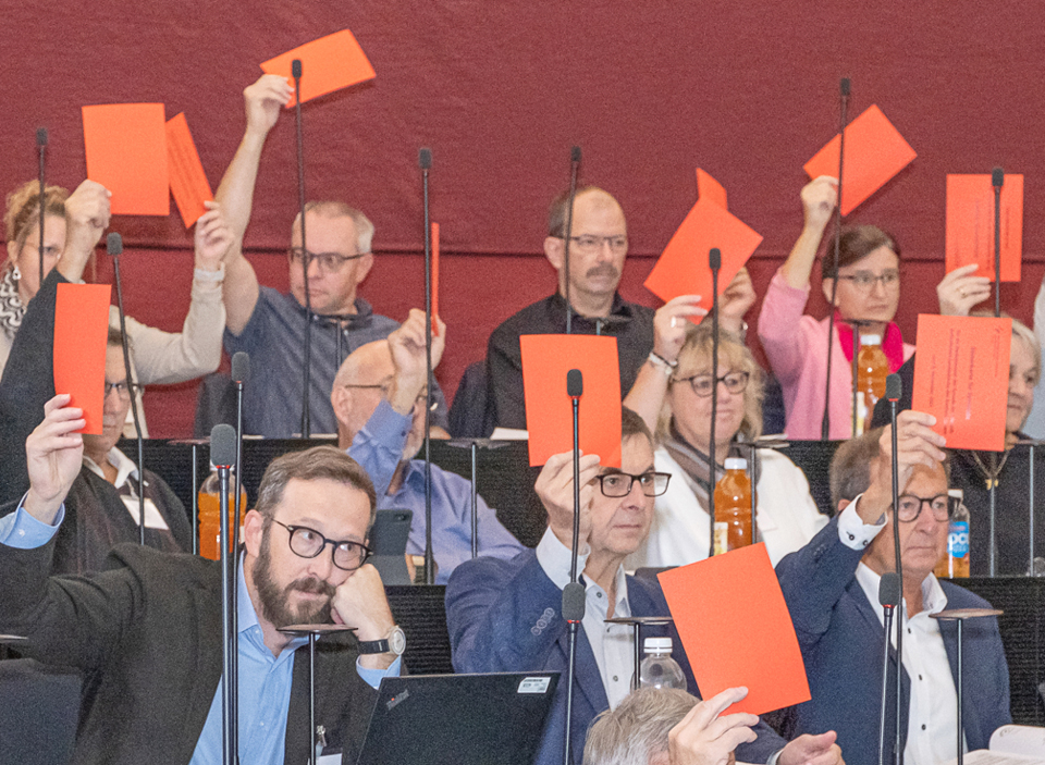 Mitglieder der Luzerner Synode